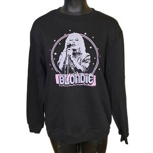 NEW Vinyl Icons Blondie Fringe Black Sweatshirt Size Small